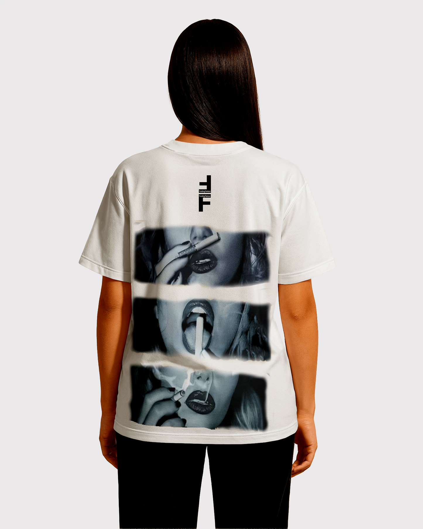 Noir Desire Tee F|F White