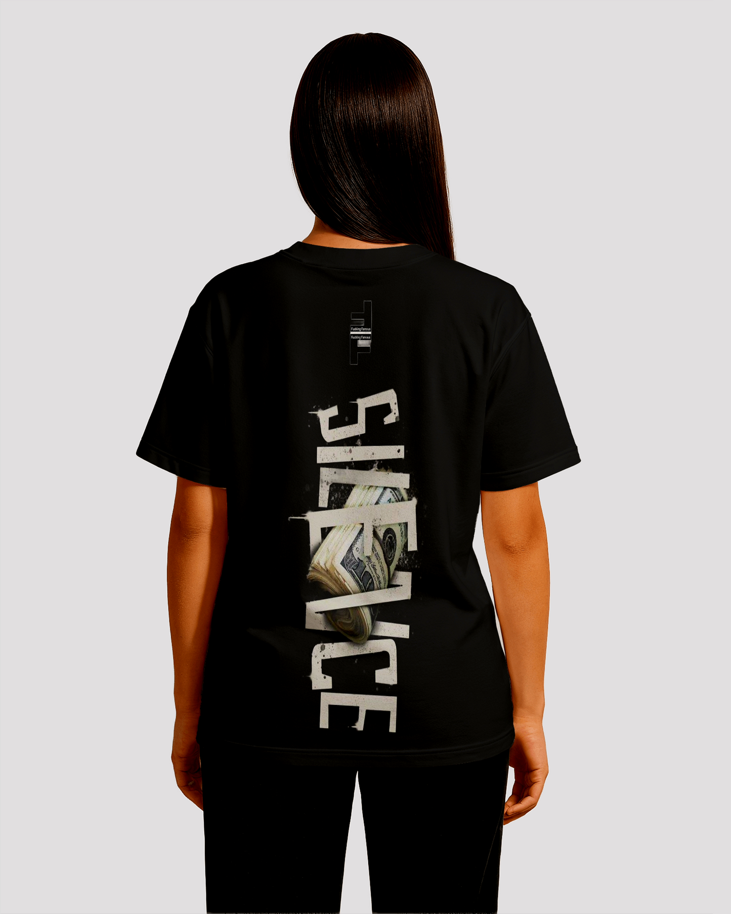 Silent Wealth Tee F|F Black