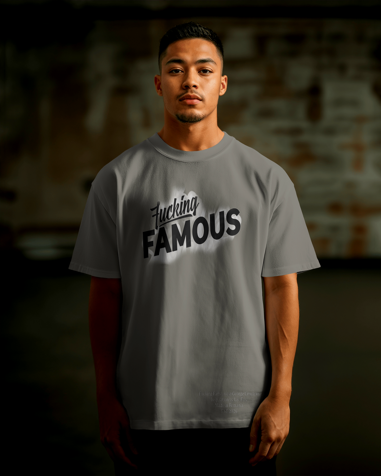 You Are Enough Tee F|F Grey