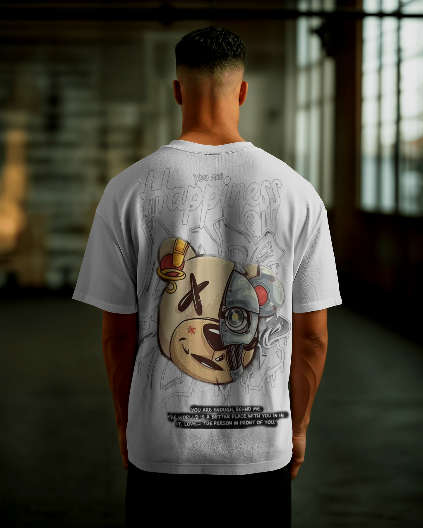 You Are Enough Tee F|F white