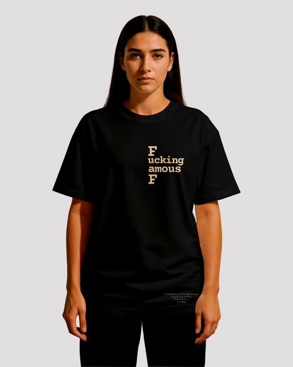 Noir Desire Tee F|F Black