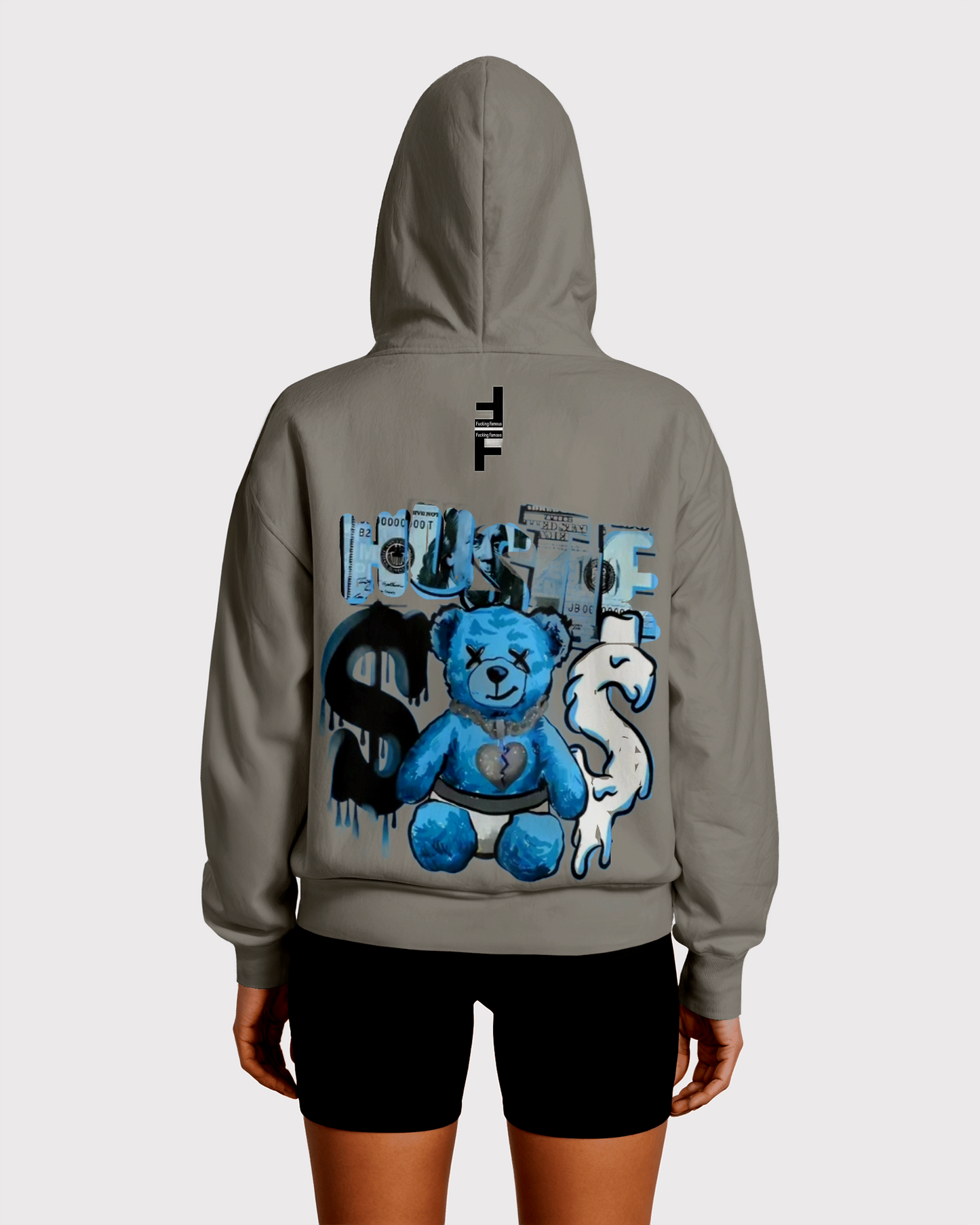 Blue Hustle Bear F|F Grey